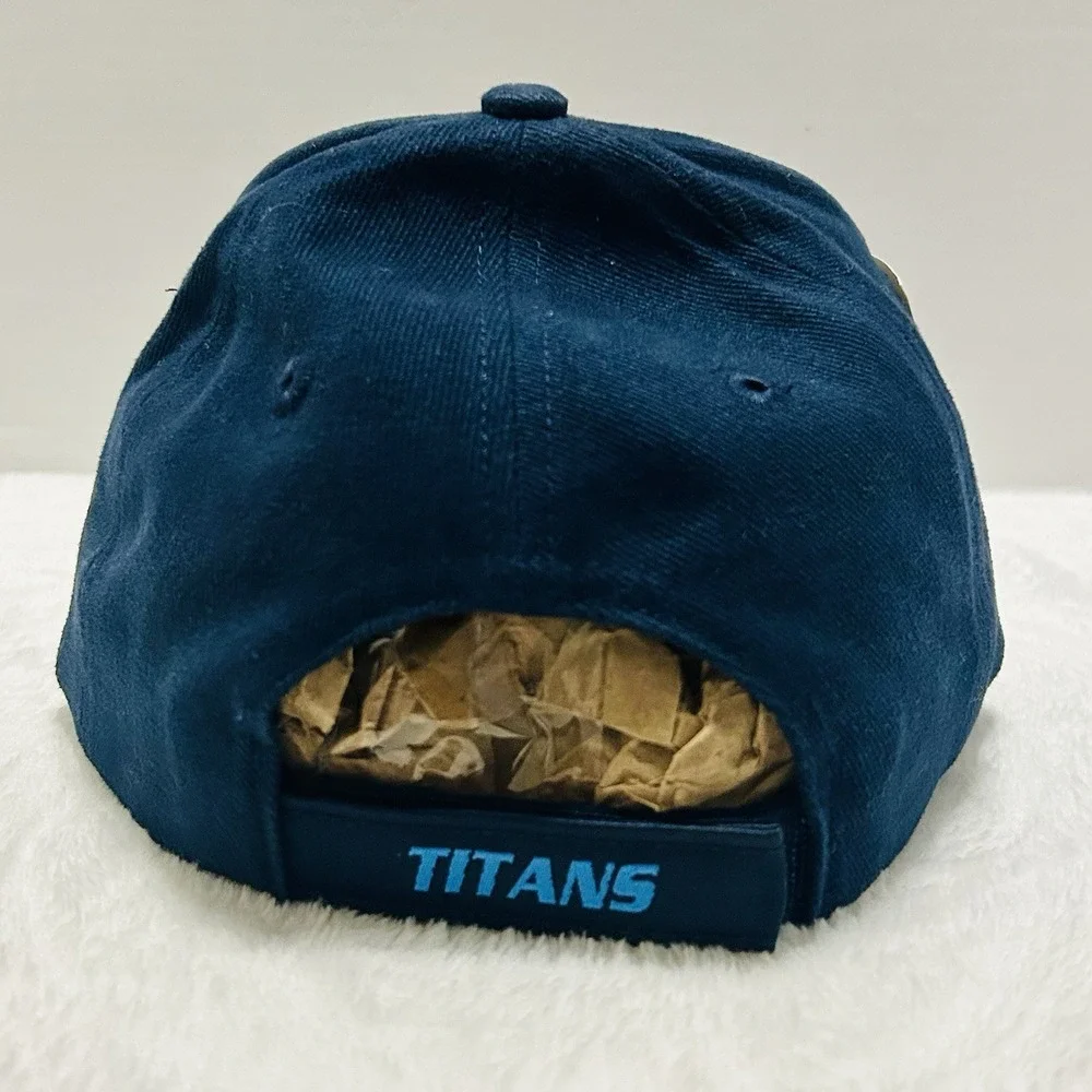 Game Day Tennessee Titans Team Adjustable Hat Cap Strap Blue‎ NFL Football